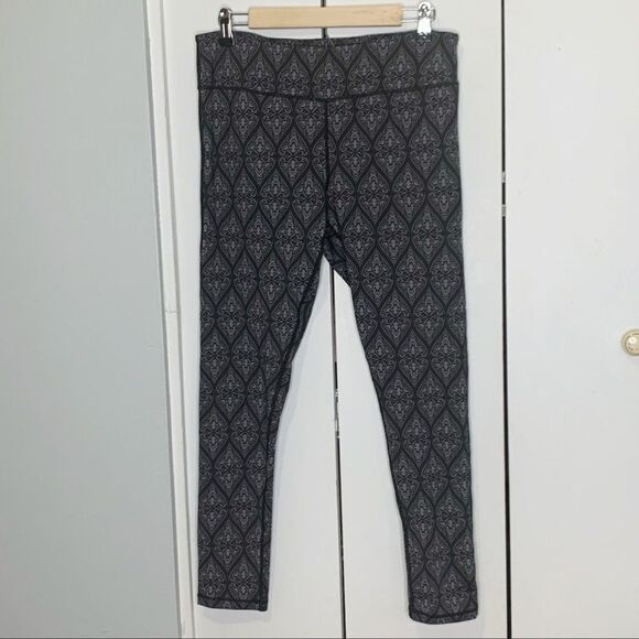 INNER SPIRIT Womens Yoga Active Leggings Size L Gray Charcoal - Picture 9 of 14